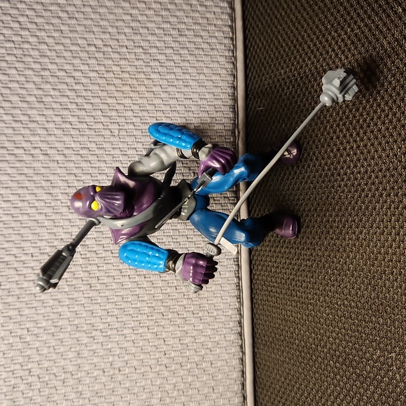 1989 Original Playmates Teenage Mutant Ninja Turtles Foot Clan Figure w accessor - Picture 1 of 2